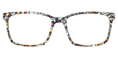 The Seashell Tortoise with Holographic Glitter - Front Top Thumbnail - Pair Eyewear