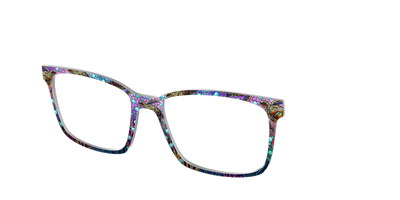 The Sea Turtle Stained Glass - Angle Top Thumbnail - Pair Eyewear