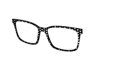 The Silver Foil Mickey - Angle Top Thumbnail - Pair Eyewear