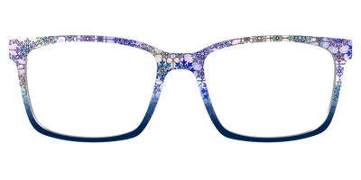 The Snowfall Stained Glass - Front Top Thumbnail - Pair Eyewear