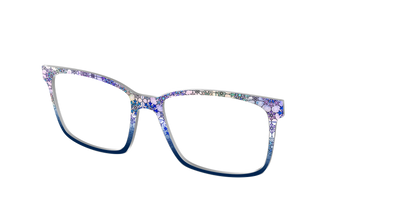 The Snowfall Stained Glass - Angle Top Thumbnail - Pair Eyewear