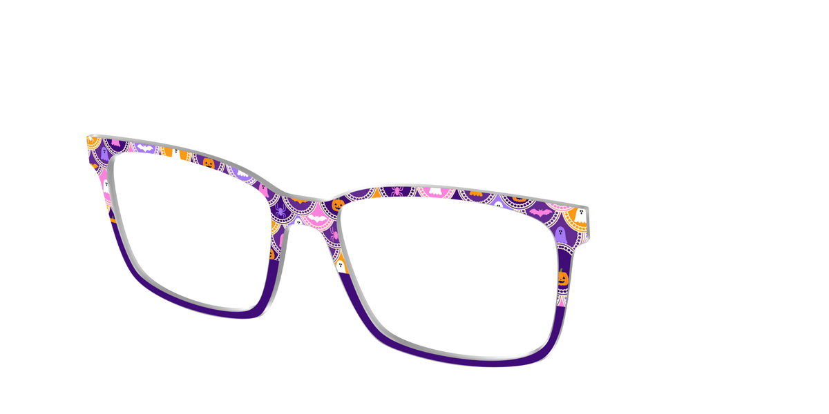 The Spooky Scallop Split - Angle Top Image - Pair Eyewear