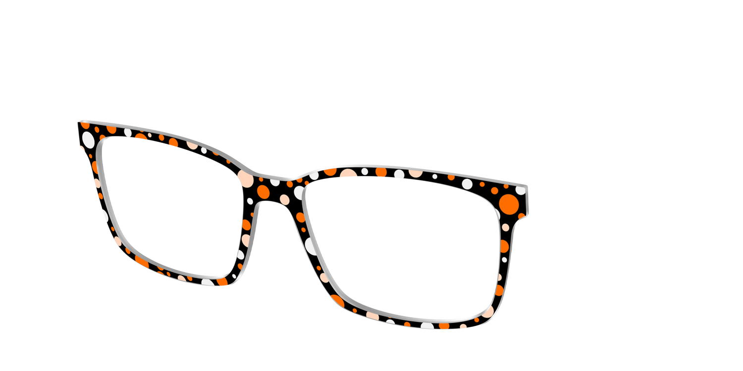 The Spooky Spots - Angle Top Image - Pair Eyewear