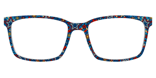 The Star-Spangled Stained Glass - Kirby Top - Pair Eyewear