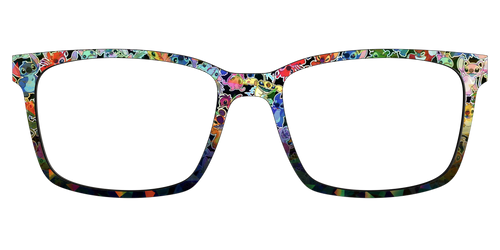 Stitch & Friends Sticker Holographic - Kirby Top - Pair Eyewear