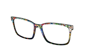 Stitch & Friends Sticker Holographic - Angle Top Thumbnail - Pair Eyewear
