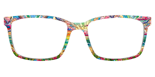 The Sun-Drenched Stained Glass - Kirby Top - Pair Eyewear