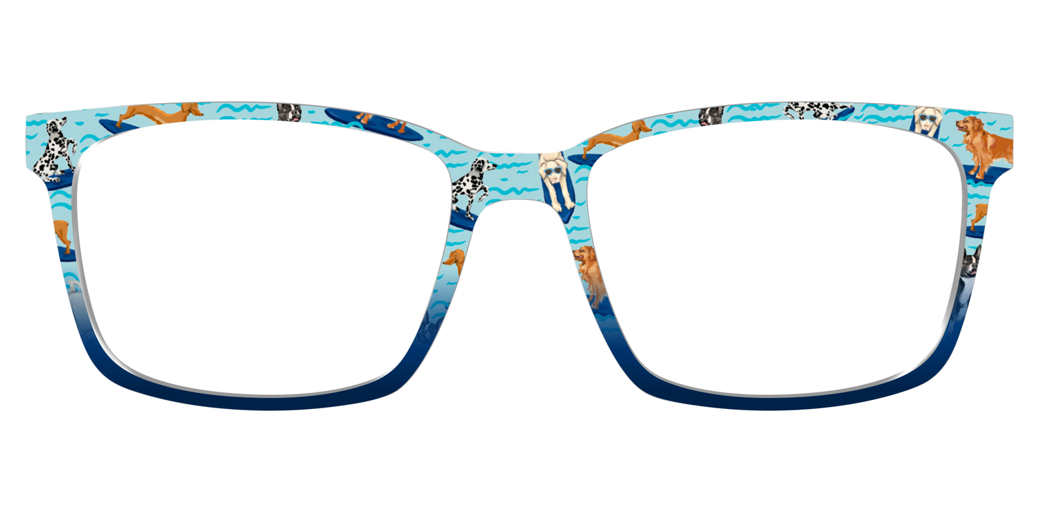 The Surf's Up Pups - Lifestyle Kirby Top Image - Pair Eyewear