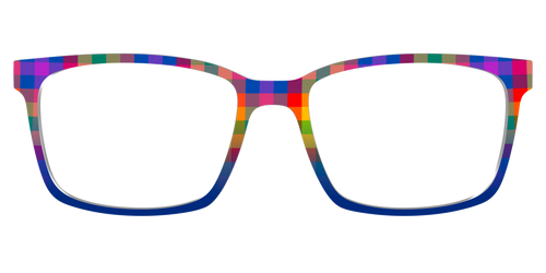 The Technicolor Gingham - Kirby Top - Pair Eyewear