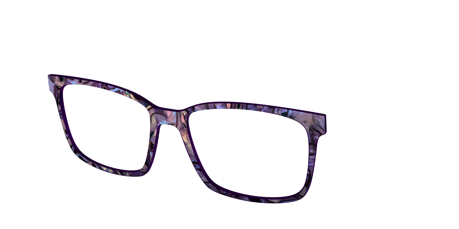 The Thistle Pearl Shell - Angle Top Image - Pair Eyewear