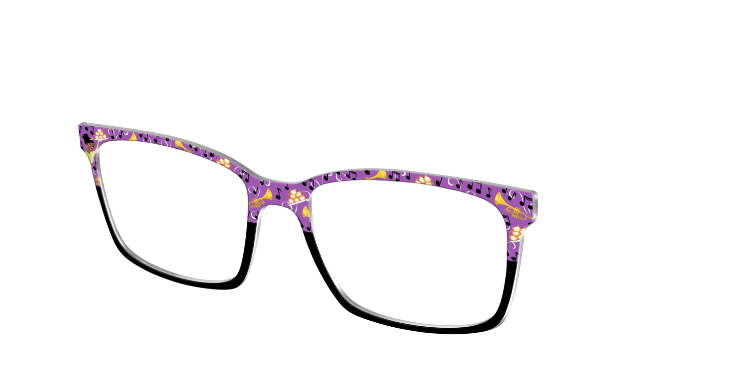 Tiana's Tunes - Angle Top Image - Pair Eyewear