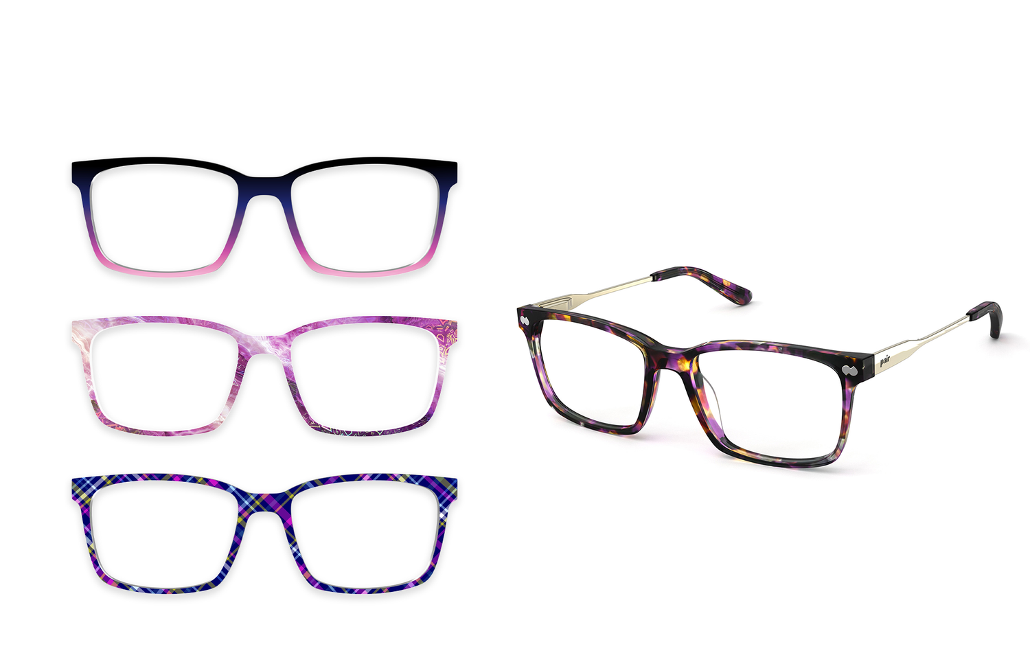 The Kirby - The Twilight Moon Pairing Topper Set - Lifestyle Kirby Top Image - Pair Eyewear