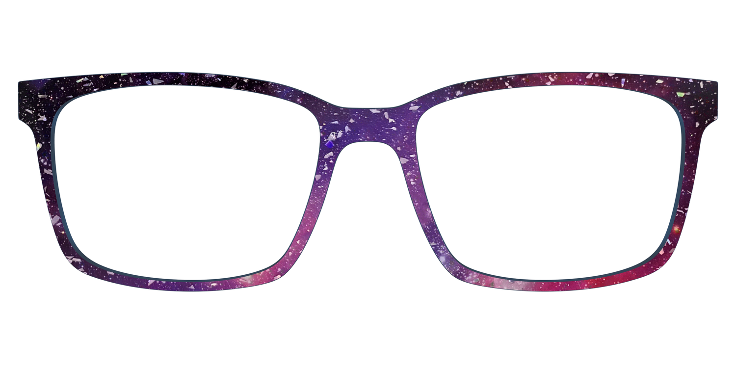 The Twilight Sky with Holographic Glitter - Lifestyle Kirby Top Image - Pair Eyewear