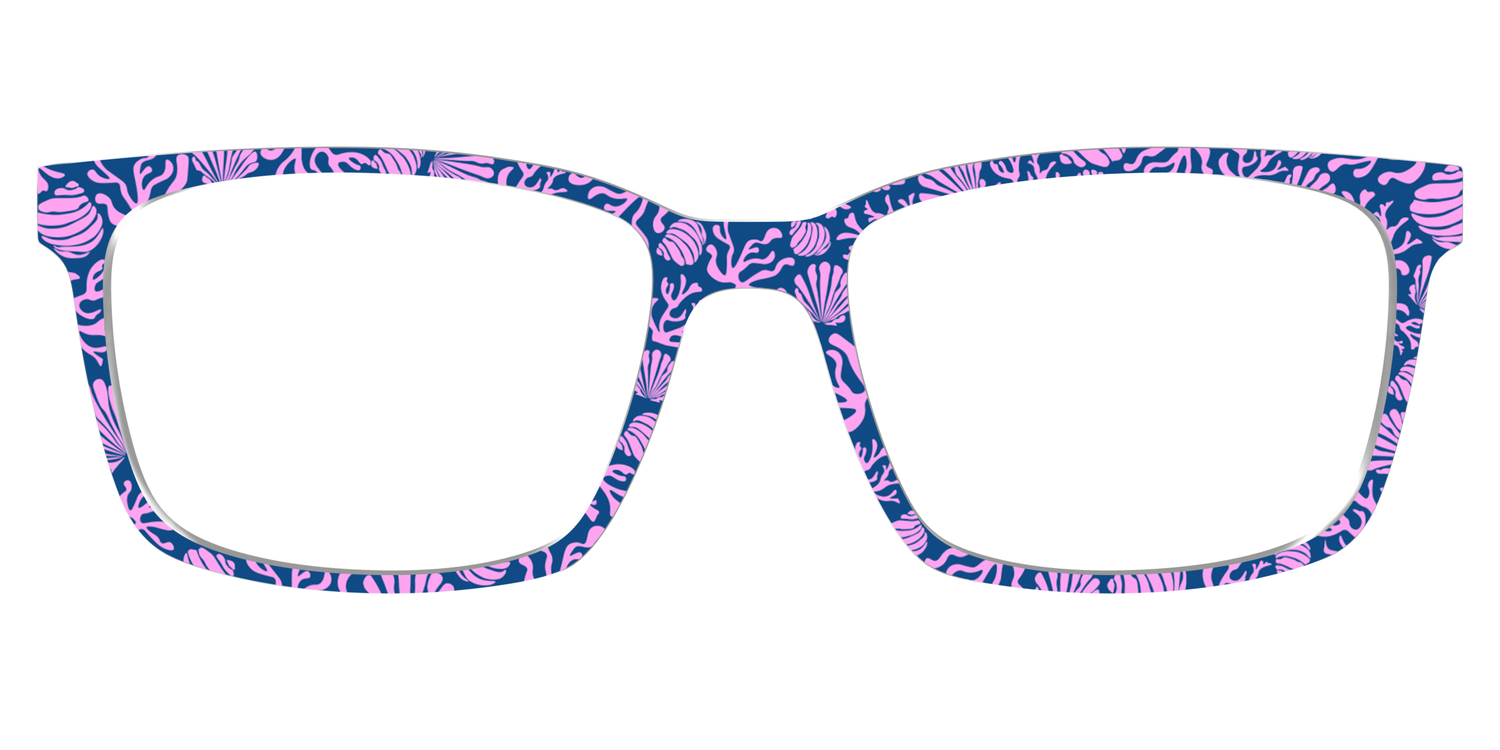The Two-Toned Coral - Lifestyle Kirby Top Image - Pair Eyewear