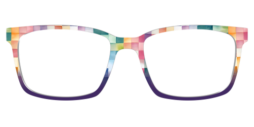 The Watercolor Check - Kirby Top - Pair Eyewear