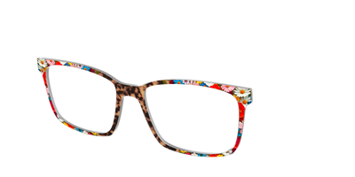 The Wildflower Tortoise - Angle Top Thumbnail - Pair Eyewear