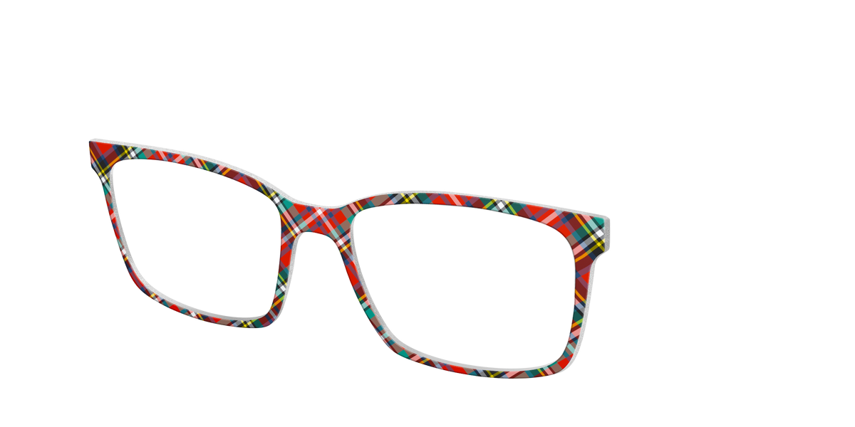 The Winter Plaid - Angle Top Image - Pair Eyewear