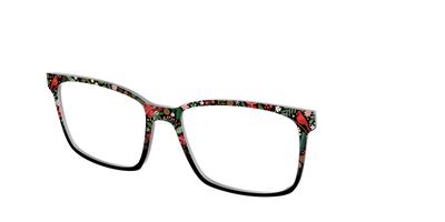 The Winter Wonderland Floral - Angle Top Thumbnail - Pair Eyewear