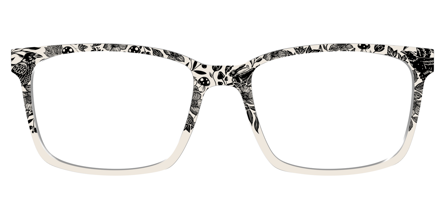 The Woodcut Raven - Lifestyle Kirby Top Image - Pair Eyewear