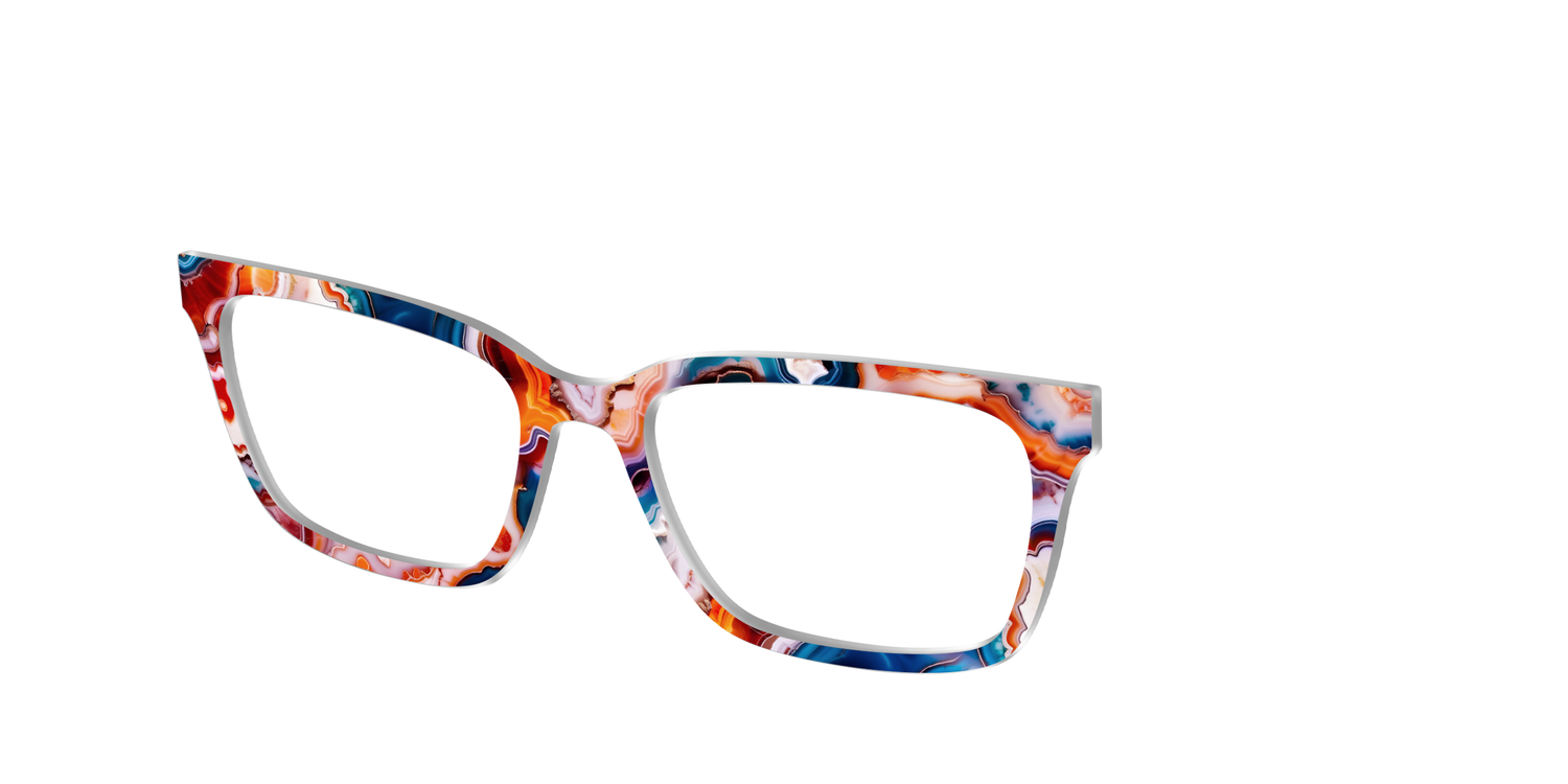 The Abroad Agate - Angle Top Image - Pair Eyewear