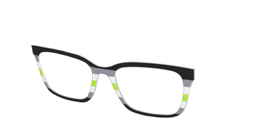 The Agender Flag - Angle Top Thumbnail - Pair Eyewear