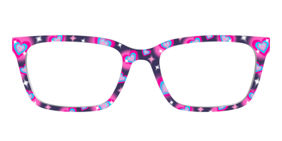The Airbrushed Hearts - Front Top Thumbnail - Pair Eyewear
