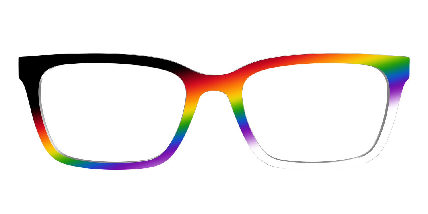 The Ally Gradient - Front Top Image - Pair Eyewear