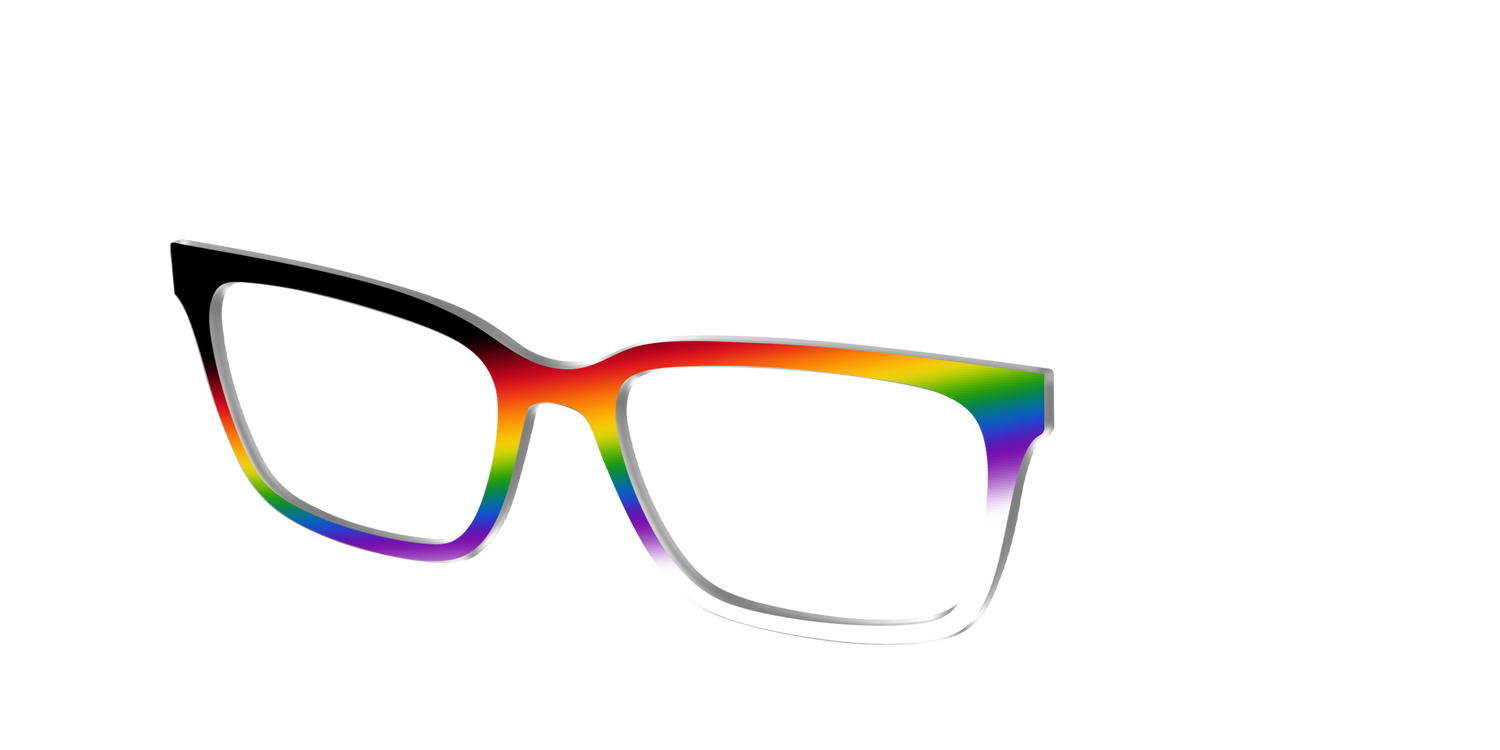 The Ally Gradient - Angle Top Image - Pair Eyewear