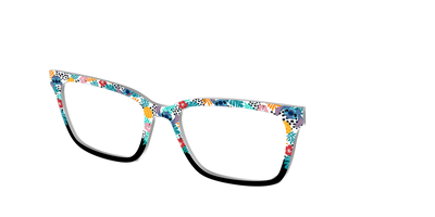 Aloha Tropical Blooms - Angle Top Thumbnail - Pair Eyewear