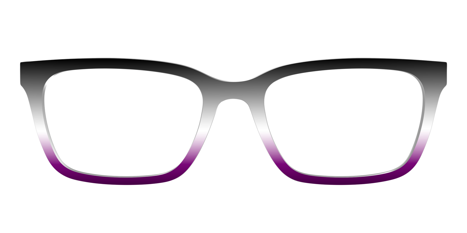 The Asexual Gradient - Front Top Image - Pair Eyewear