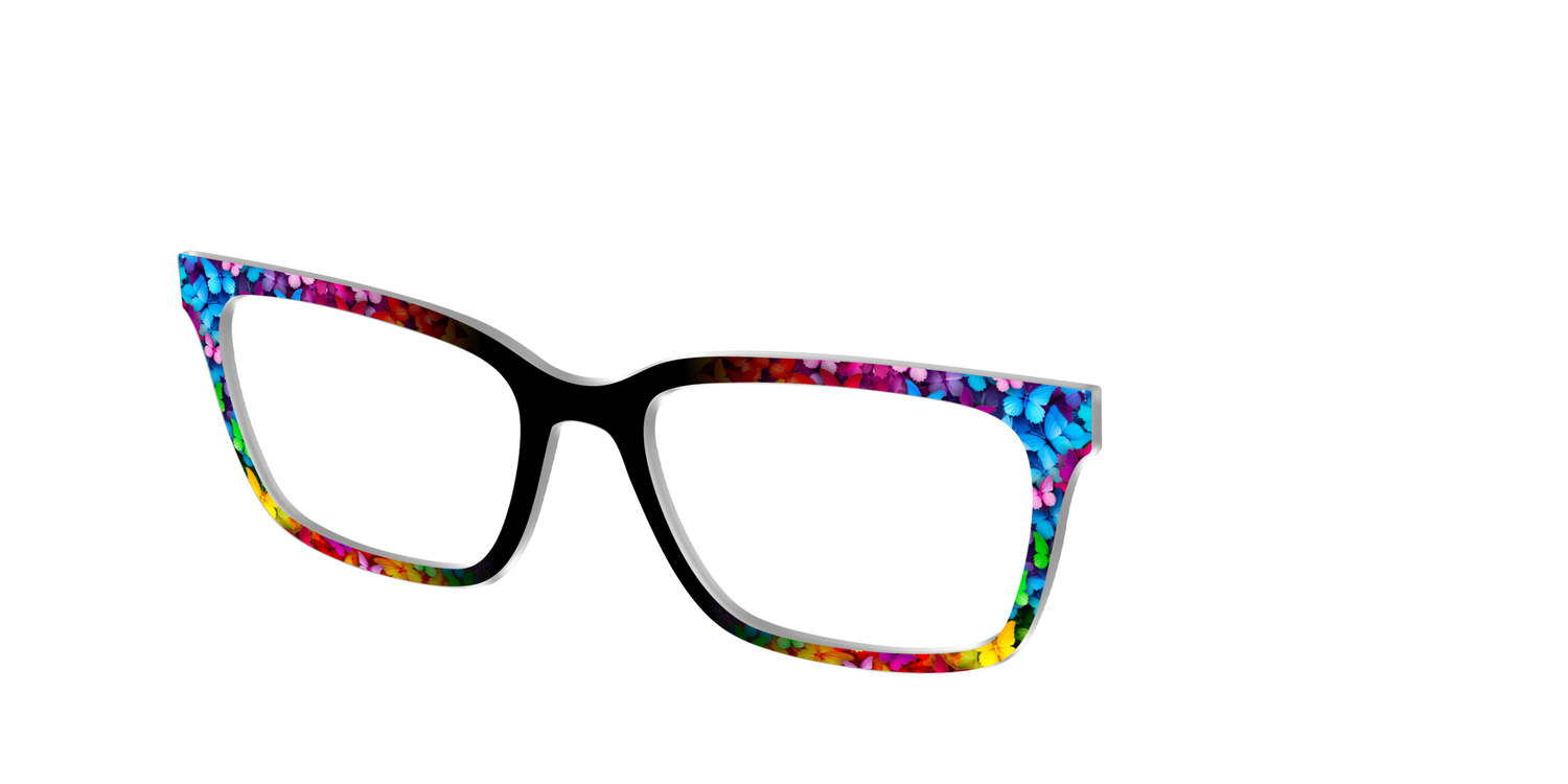 The Beautiful Butterflies - Angle Top Image - Pair Eyewear