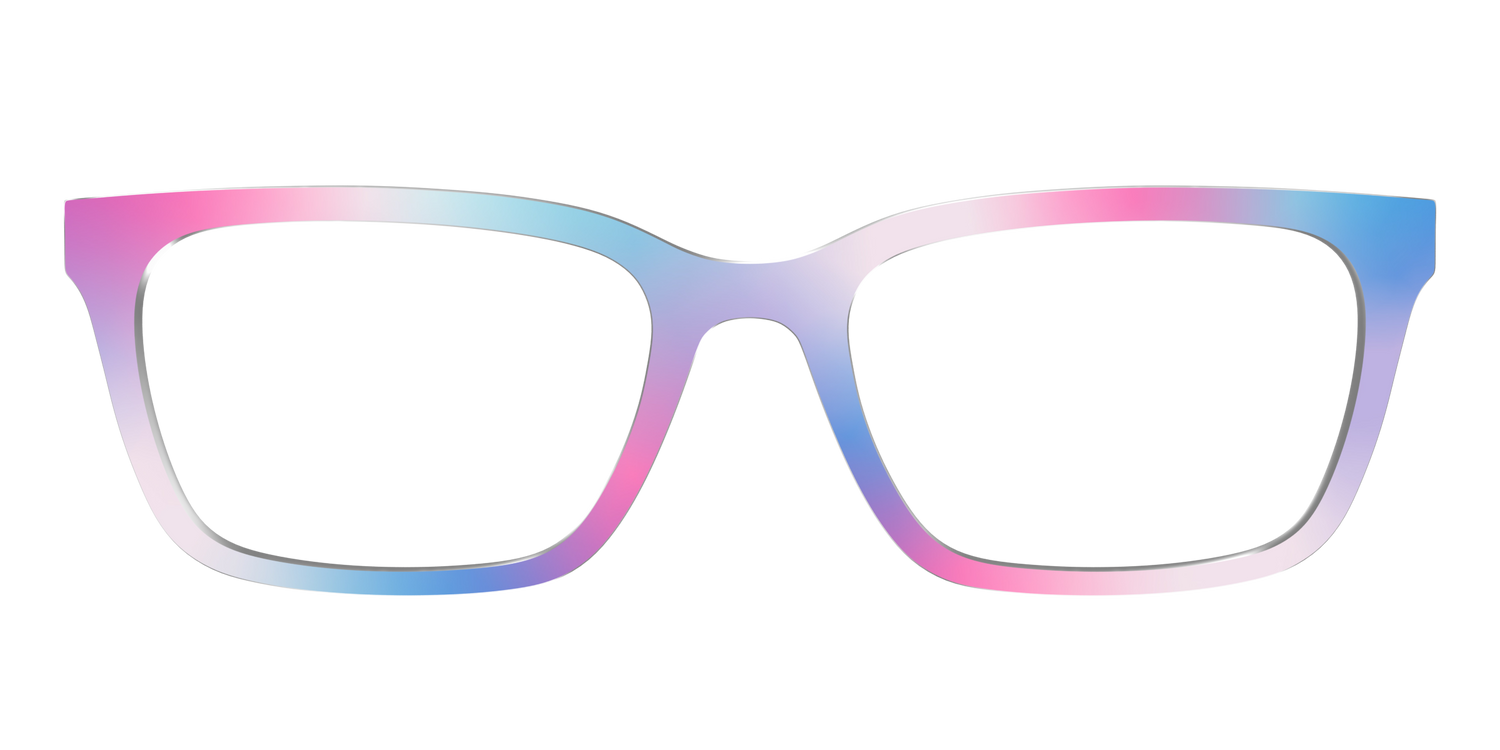 The Bigender Gradient - Front Top Image - Pair Eyewear