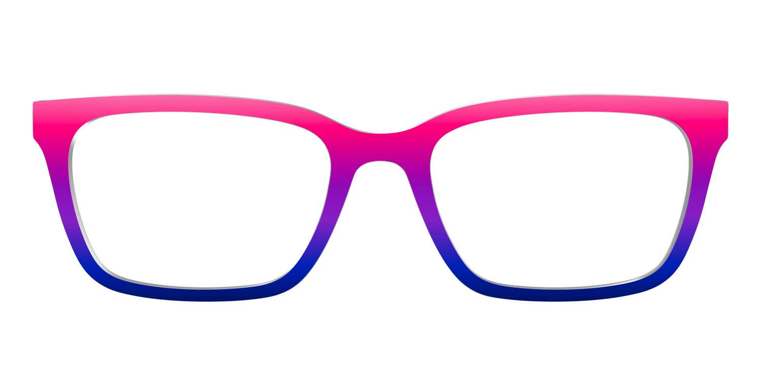 The Bisexual Gradient - Front Top Image - Pair Eyewear