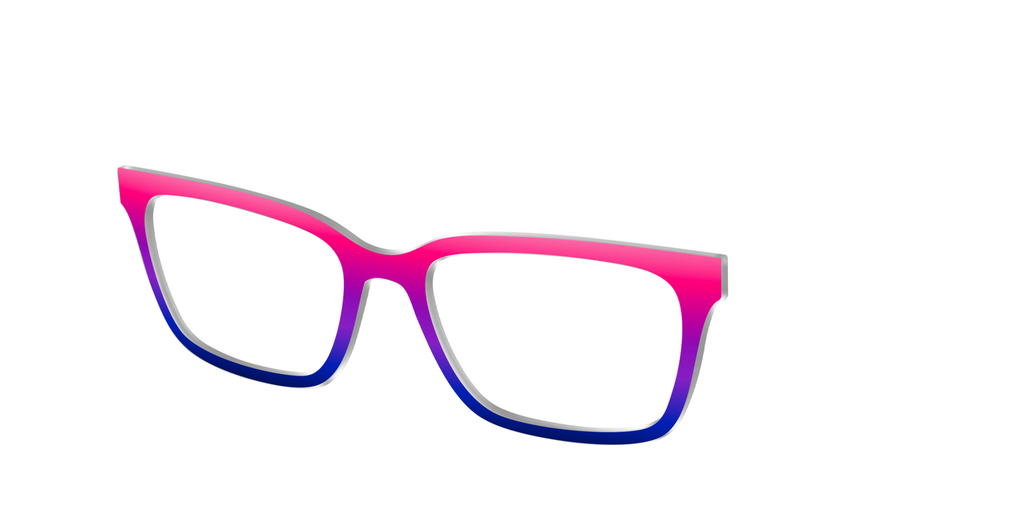 The Bisexual Gradient - Angle Top Image - Pair Eyewear