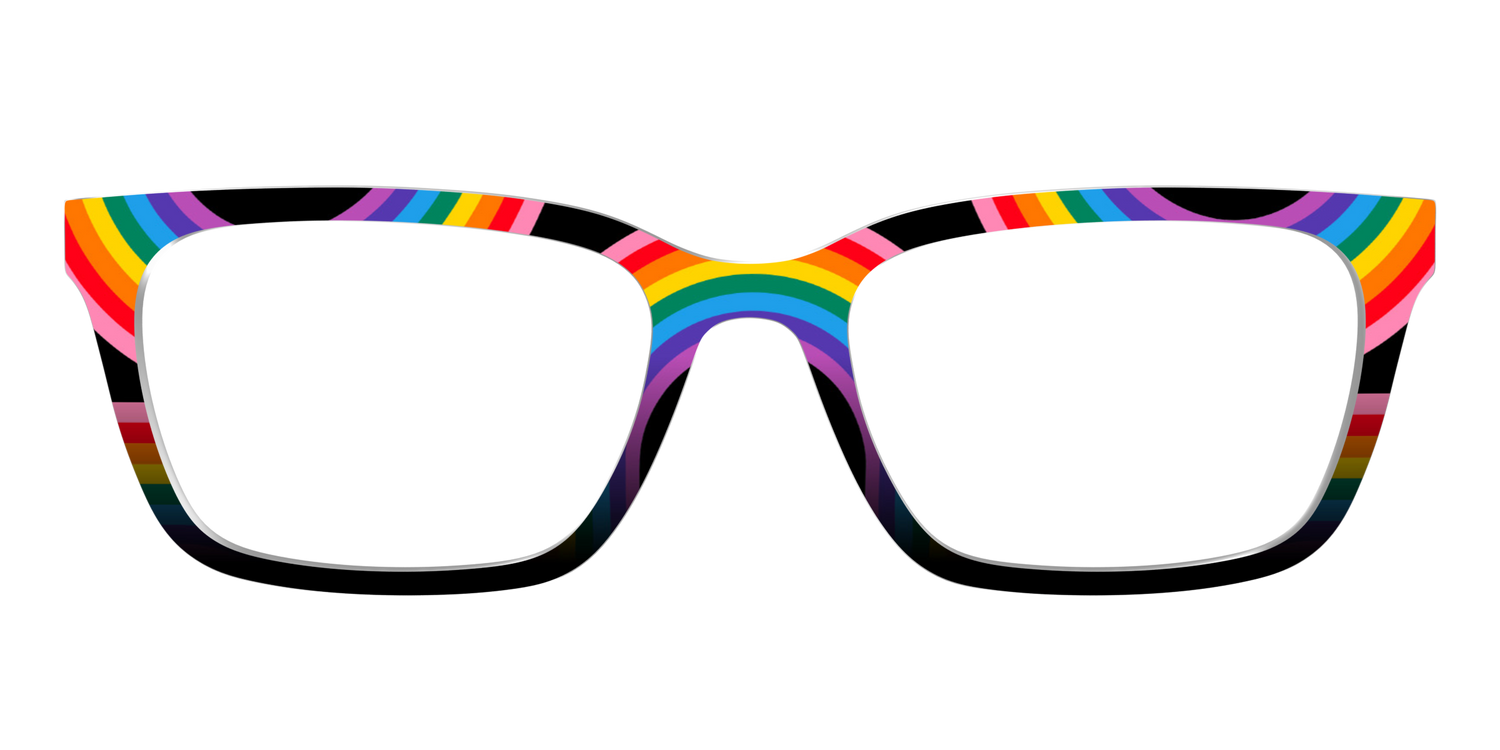 The Bold Blocks - Front Top Image - Pair Eyewear