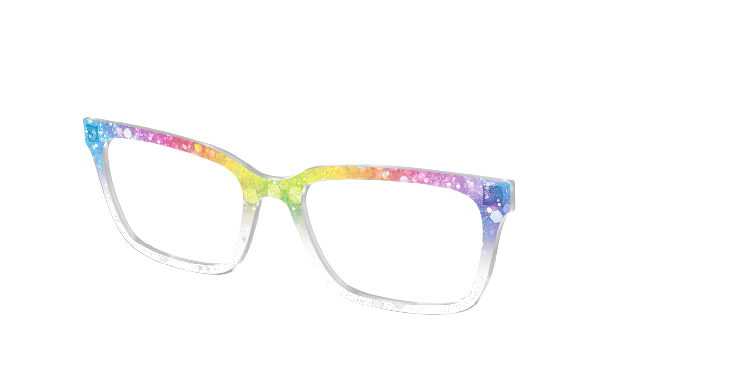 The Bold Bokeh Glitter Crystal - Angle Top Image - Pair Eyewear