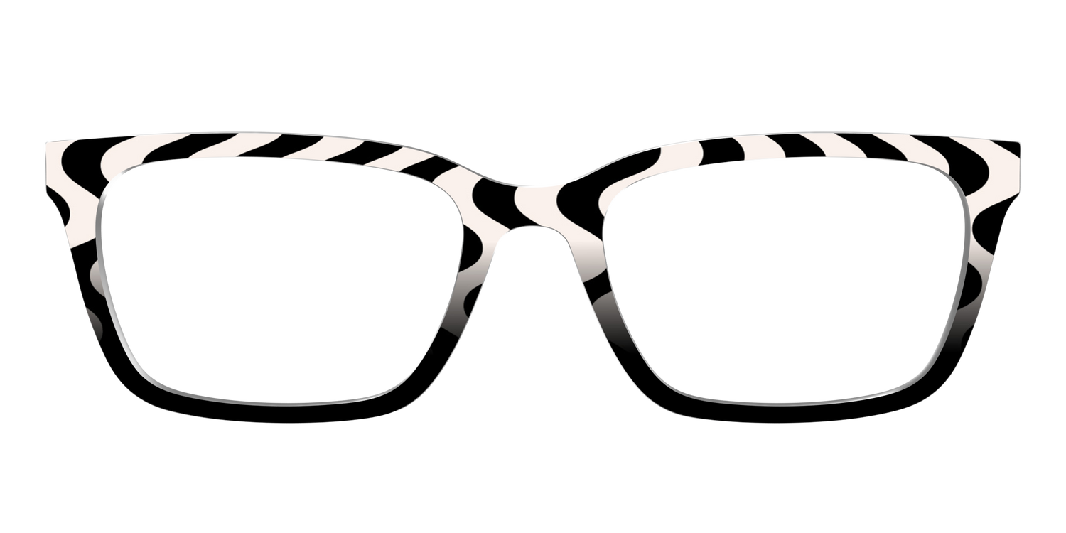 The Bold Waves - Front Top Image - Pair Eyewear