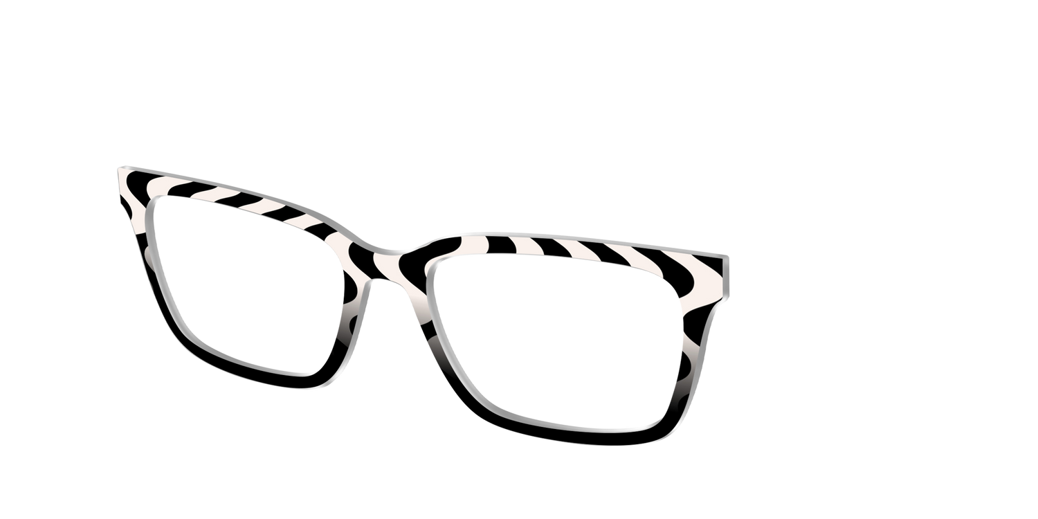 The Bold Waves - Angle Top Image - Pair Eyewear