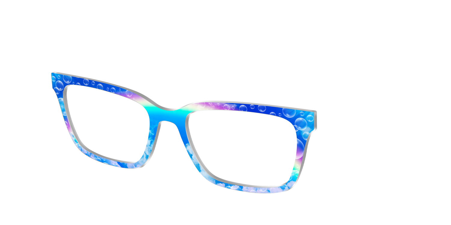 The Bubbly & Bright Sky - Angle Top Image - Pair Eyewear