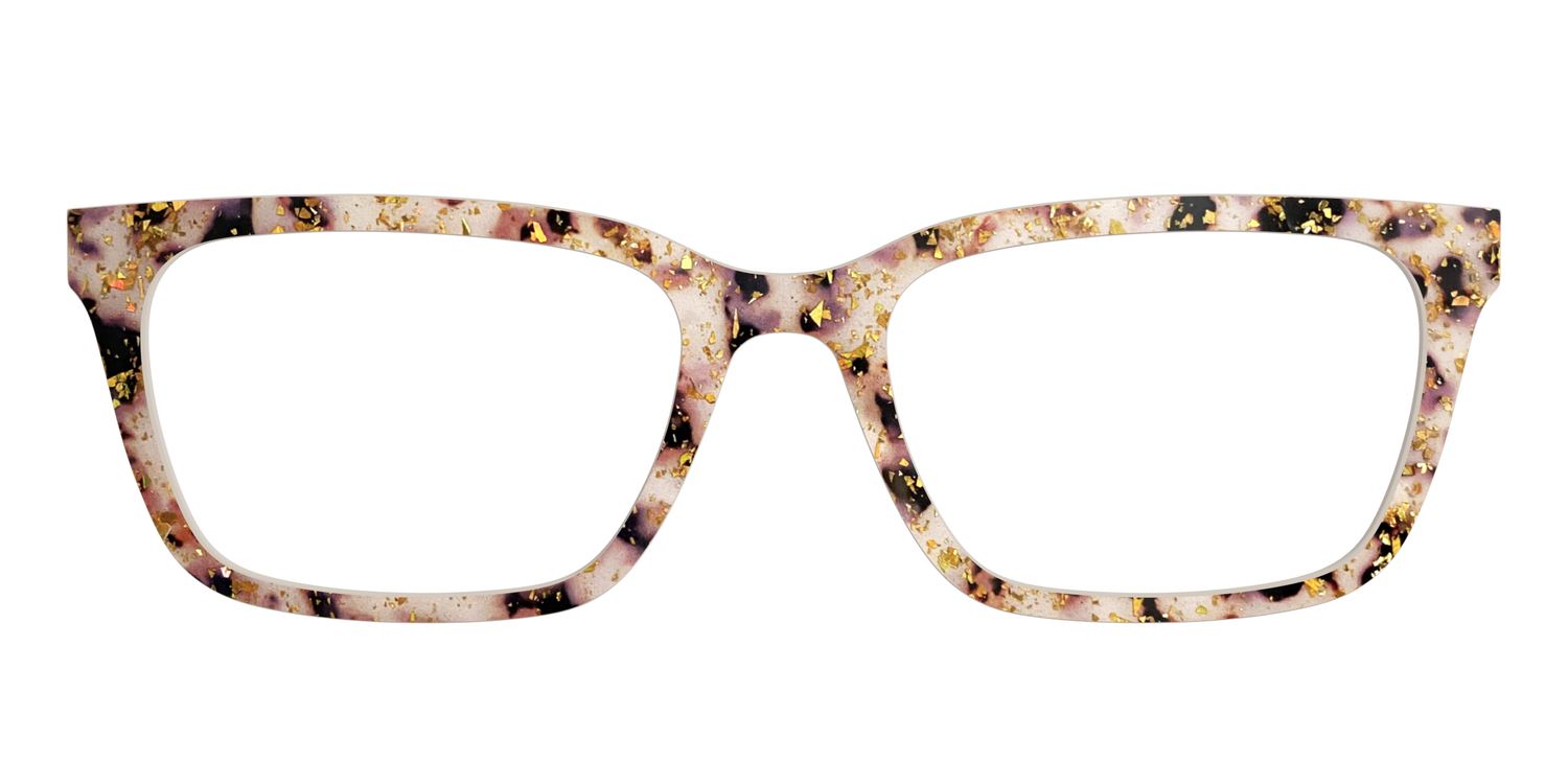 The Buttercream Tortoise with Gold Flakes - Front Top Image - Pair Eyewear