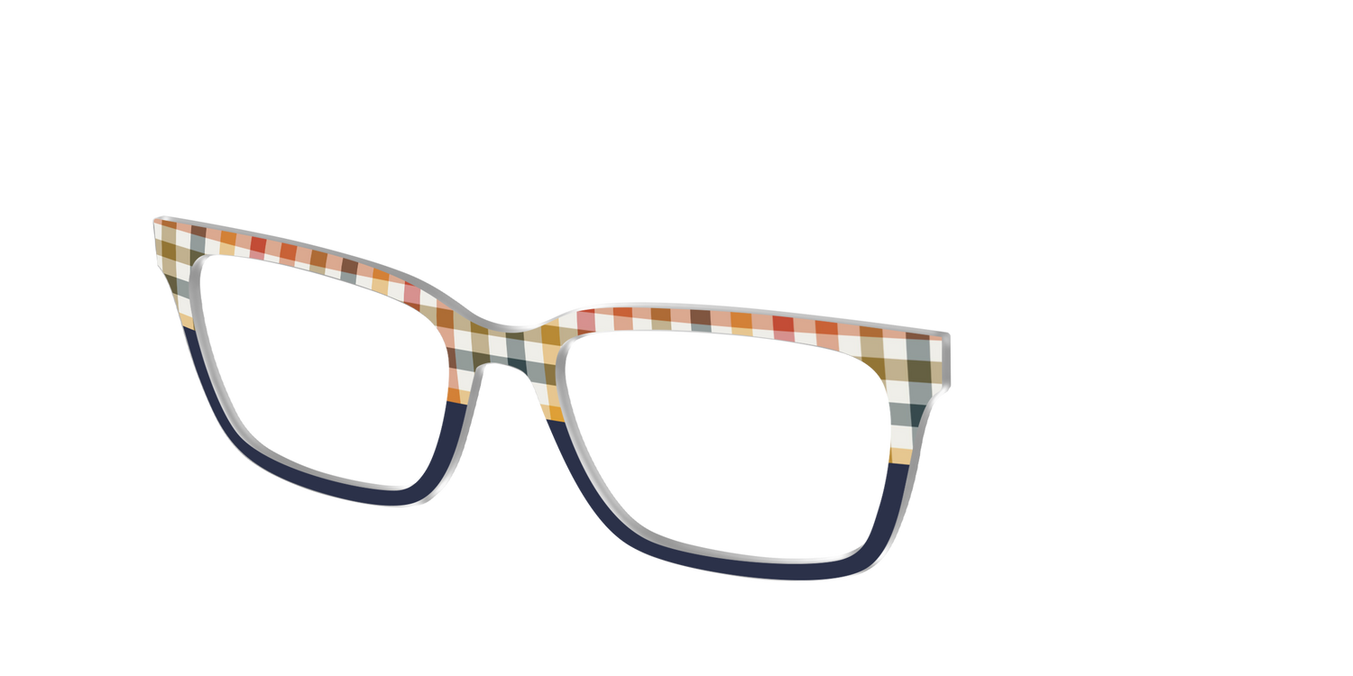 The Camp Check - Angle Top Image - Pair Eyewear
