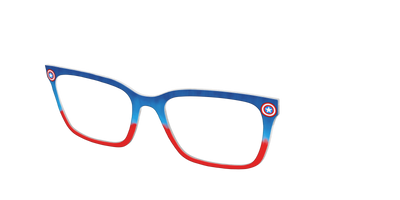 The Captain America Shield - Angle Top Thumbnail - Pair Eyewear