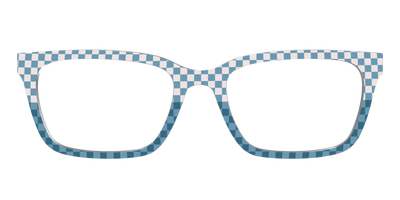 The Cerulean Check Split - Front Top Thumbnail - Pair Eyewear