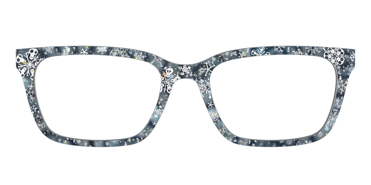 The Christmas Town Snow Globe with Holographic Glitter - Front Top Image - Pair Eyewear