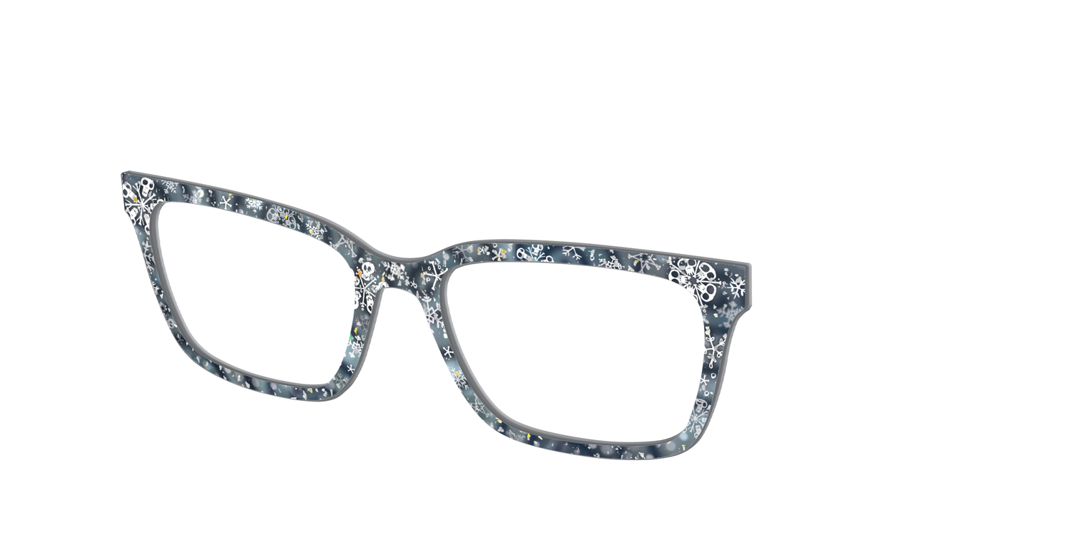 The Christmas Town Snow Globe with Holographic Glitter - Angle Top Image - Pair Eyewear