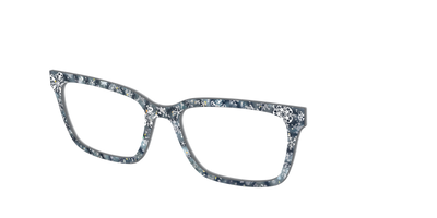 The Christmas Town Snow Globe with Holographic Glitter - Angle Top Thumbnail - Pair Eyewear