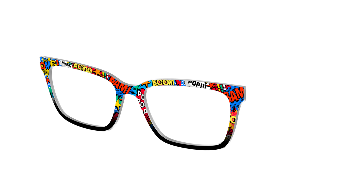 The Comic Strip - Angle Top Image - Pair Eyewear
