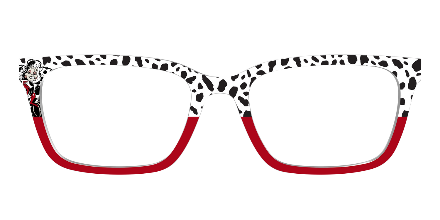 Cruella's Wicked Glamour Split - Front Top Image - Pair Eyewear