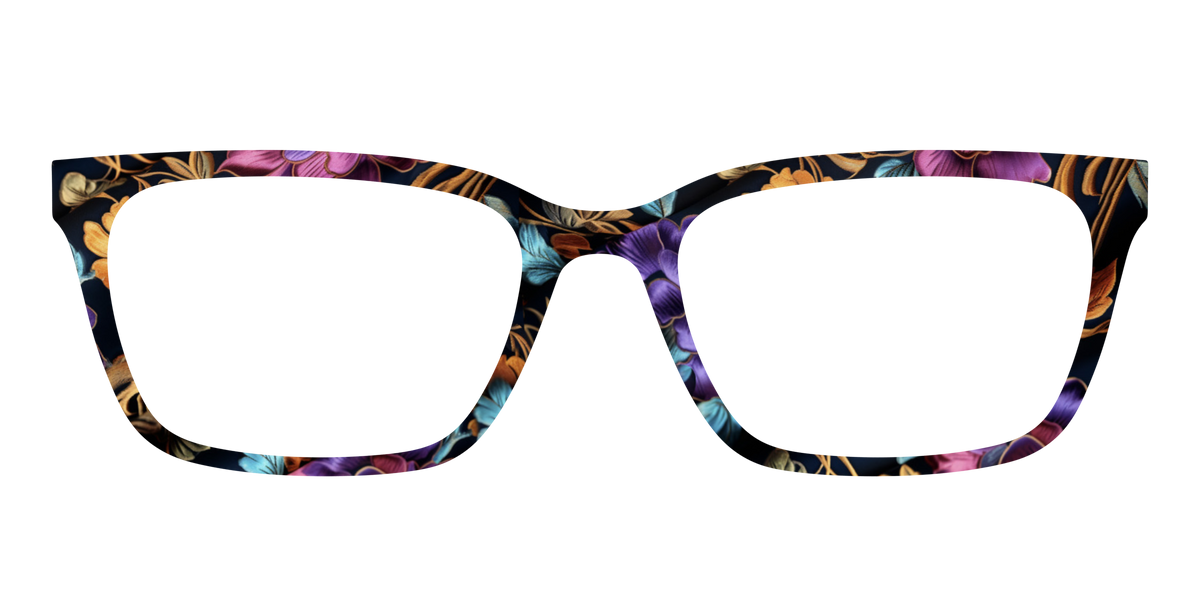 The Crushed Velvet Floral - Front Top Image - Pair Eyewear