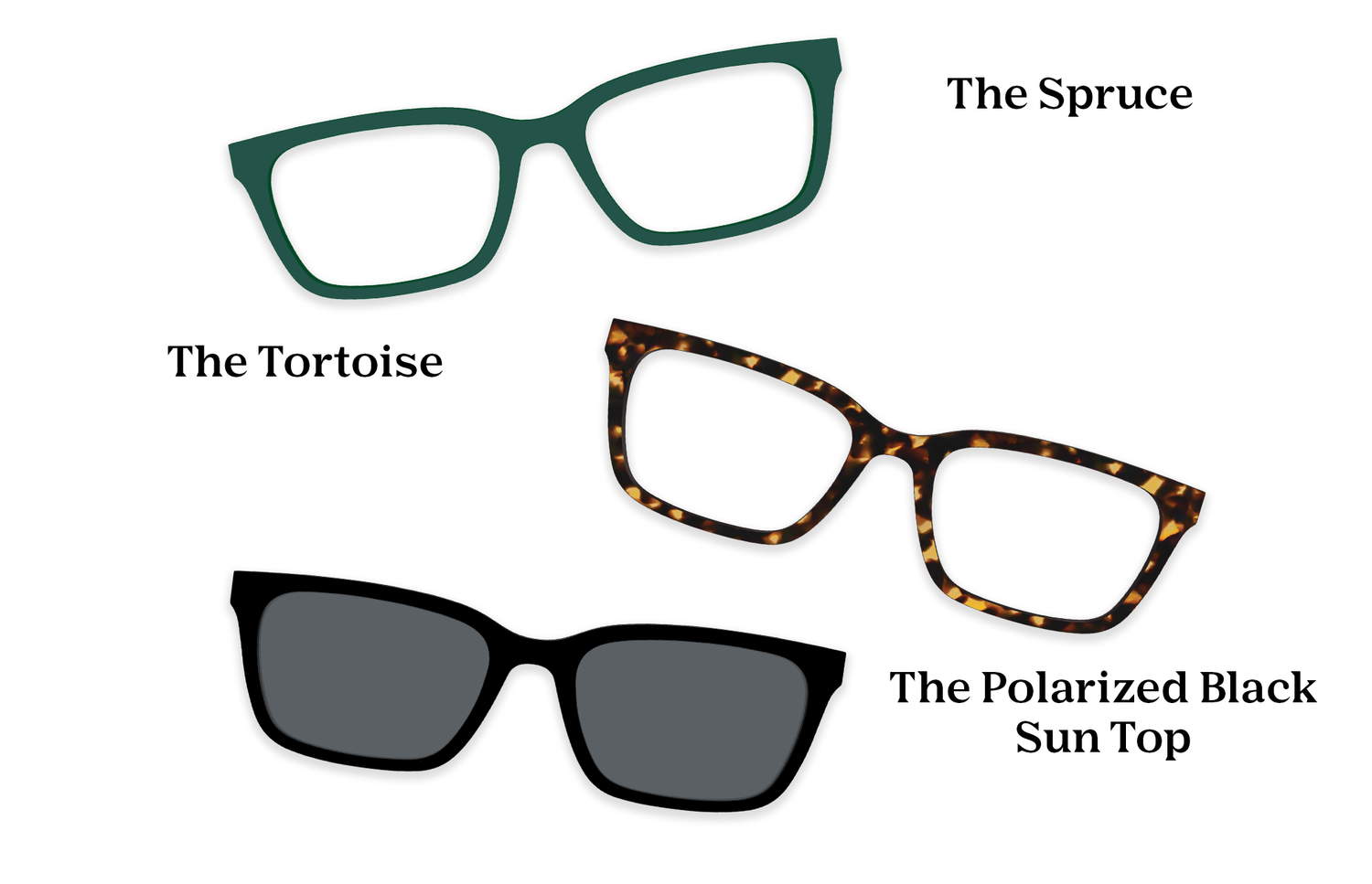 The Larkin - Lensless - Pairing Set - Pair Eyewear